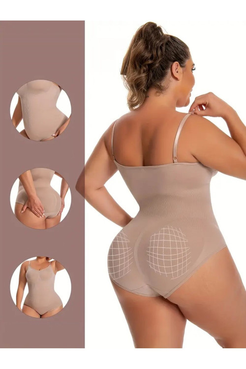 Mamey Model Bel Göbek Ve Karın Sıkılaştırıcı Seamless Çıtçıtlı Korse Ten Renk8