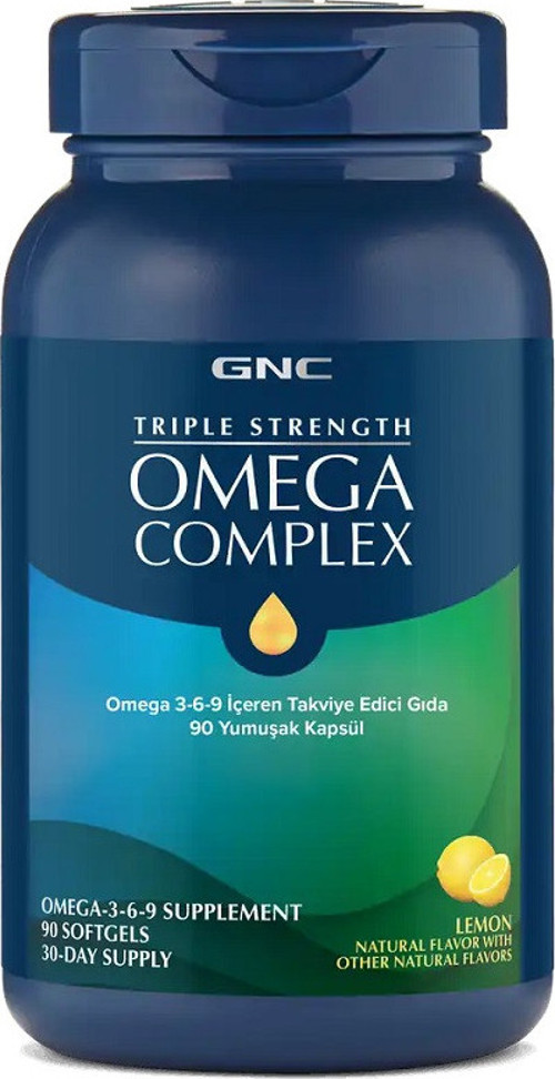 Triple Strength Omega Complex 90 Yumuşak Kapsül