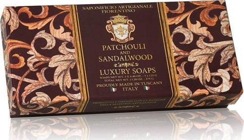 Sabun 3*125 Gr - Patchouli And Sandalwood