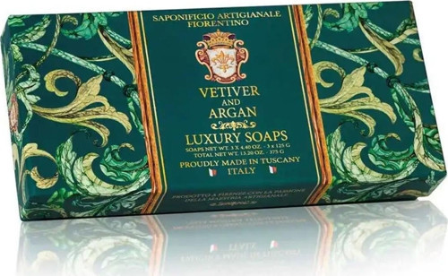 Sabun 3*125 Gr - Vetiver And Argan
