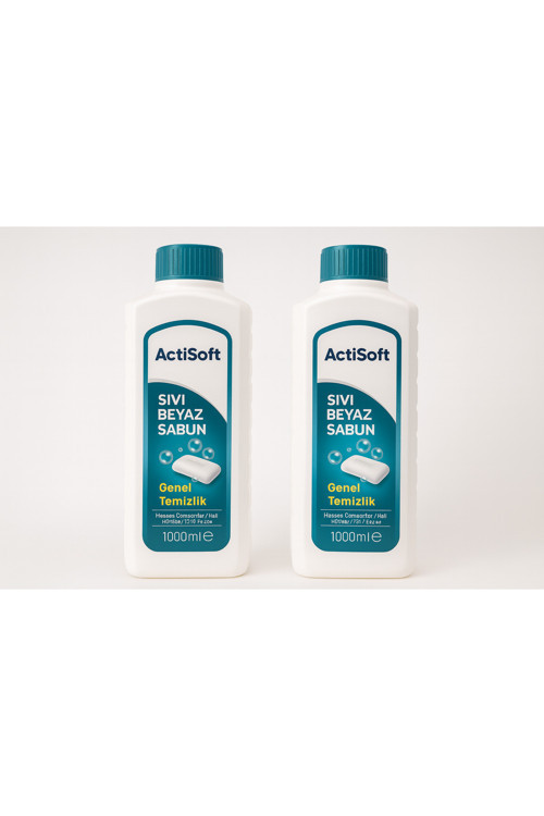 Sıvı Beyaz Sabun Yüzey Temizleyici 1000 ml X 2 ADET