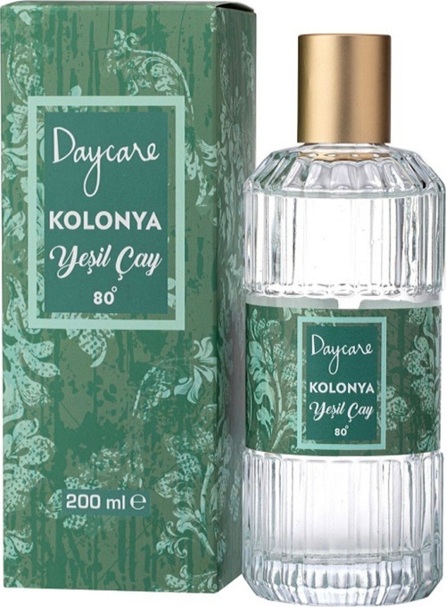 Cam Şişe Yeşil Çay Kolonya 200 ml