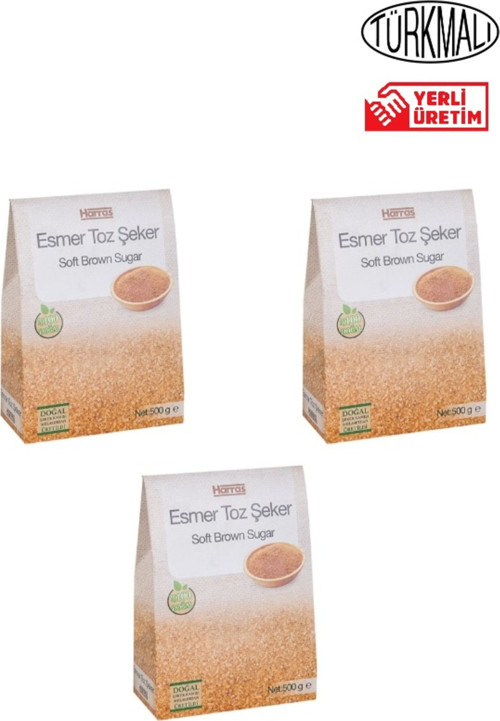 ESMER TOZ ŞEKER 3X500 GR