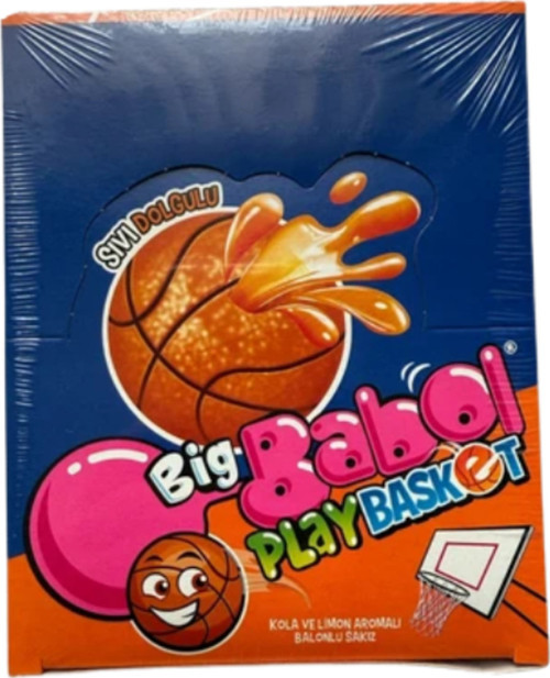 Play Basket Kola & Limon Aromalı Balonlu Sakız 28 Adetli * 20 g.