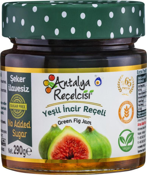 Yeşil İncir Reçeli 290g Şekeri Meyveden
