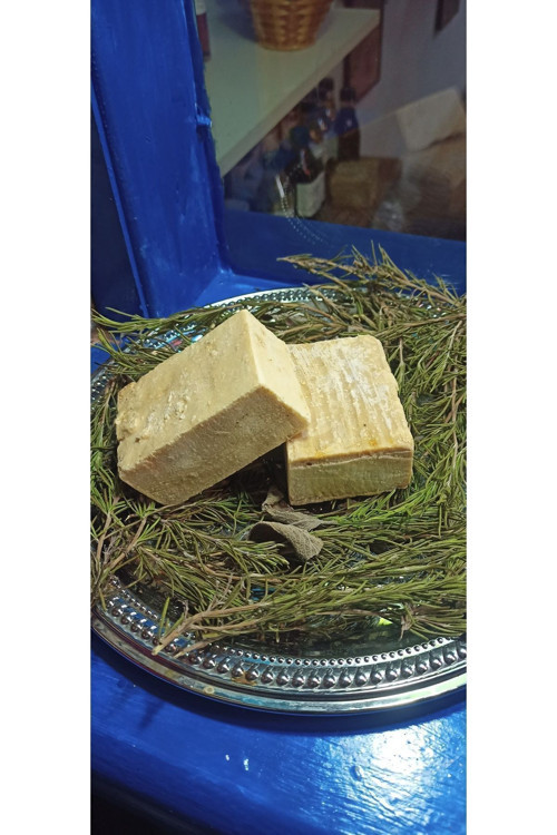 El Yapımı Olgunlaştırılmış Manda Sütlü Zeytinyağı Sabunu 175-200 Gr(2 ADET)