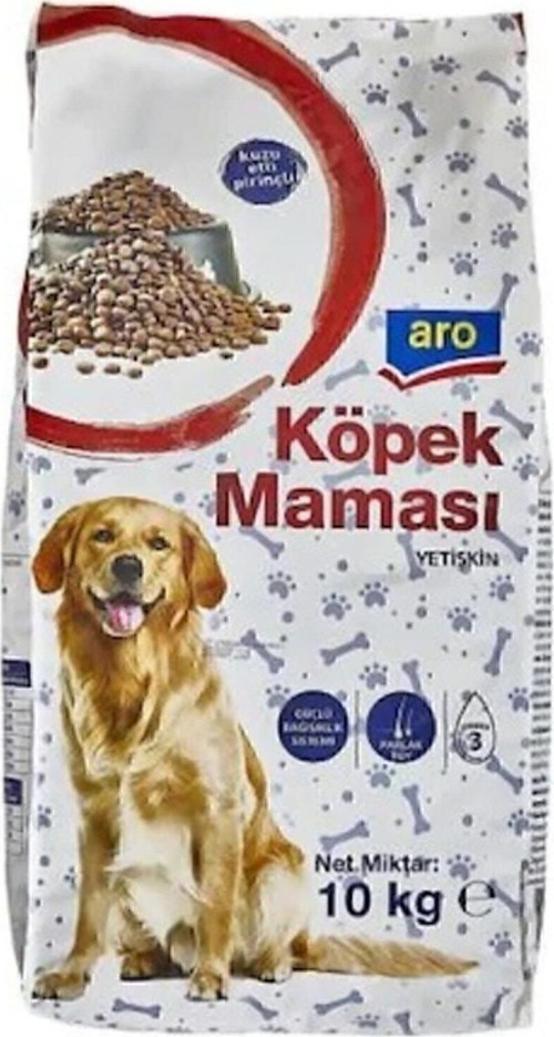 Yetişkin Köpek Maması Kuzu Etli Pirinçli 10 Kg