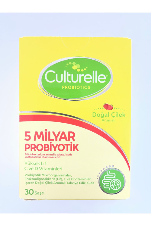 PROBIYOTIK, C VE D VITAMINLERI ICEREN TAKVIYE EDICI GIDA SASE 30 saşe