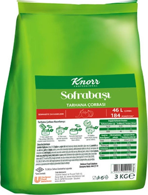 Chef Base Tarhana Çorbası 3 Kg
