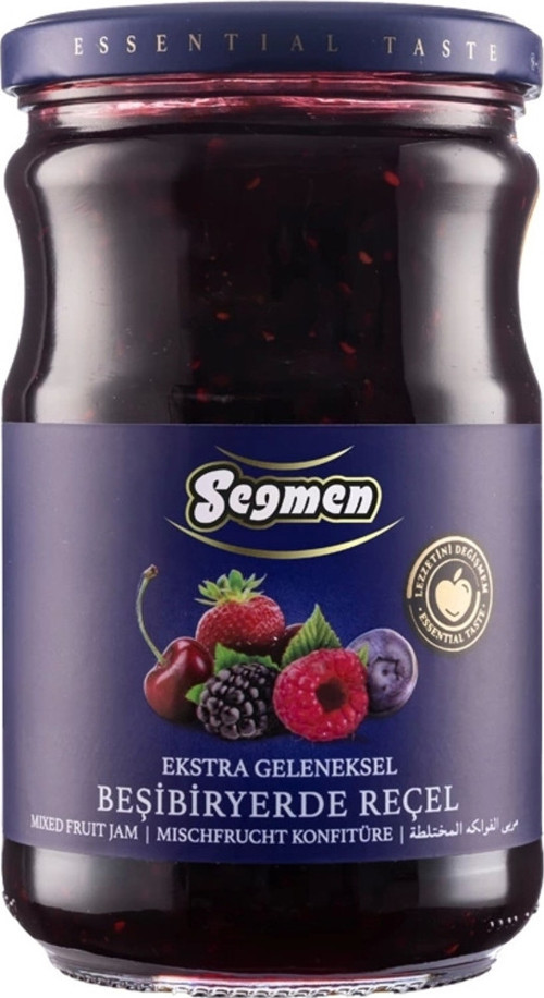 Beşibiryerde Karışık Meyve Reçeli Kavanoz 800g
