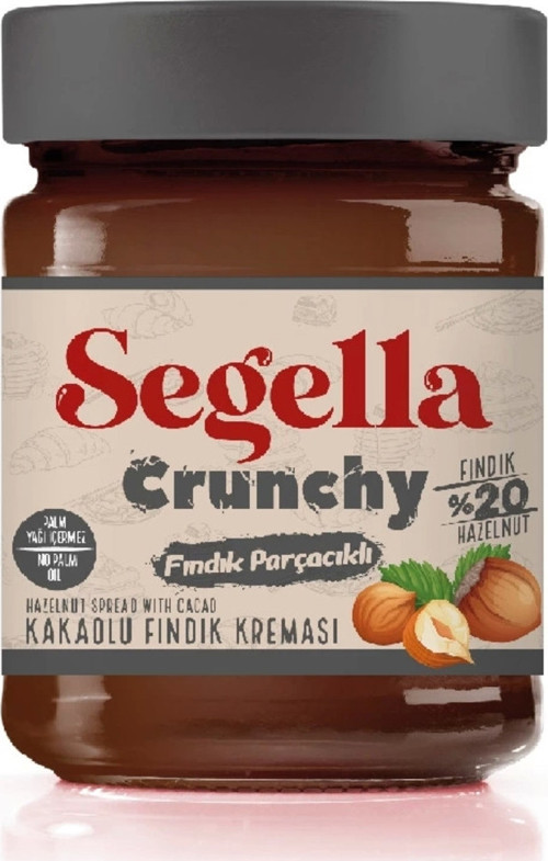 Fındık Parçacıklı Kakaolu Fındık Kreması 350gr
