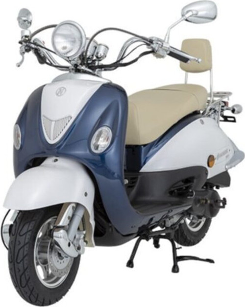Motosiklet Znu 50 Scooter Mavi