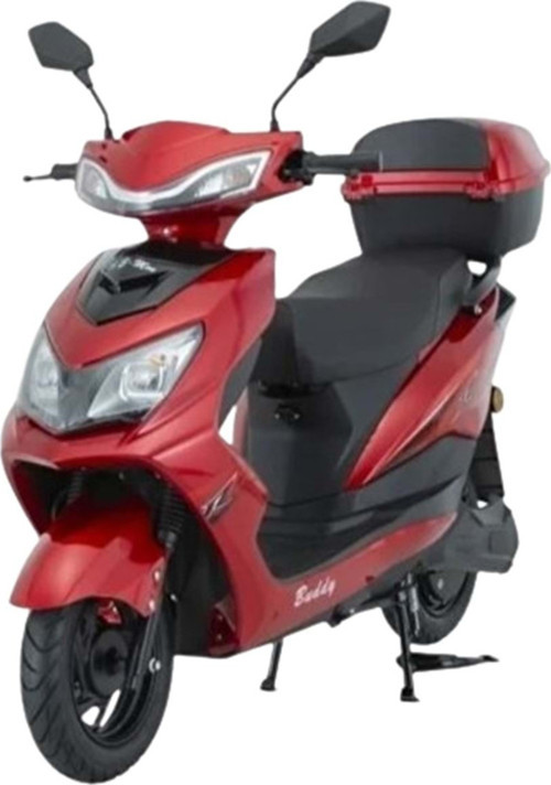 E-Mon Buddy 1200 Watt Elektrikli Moped kırmızı