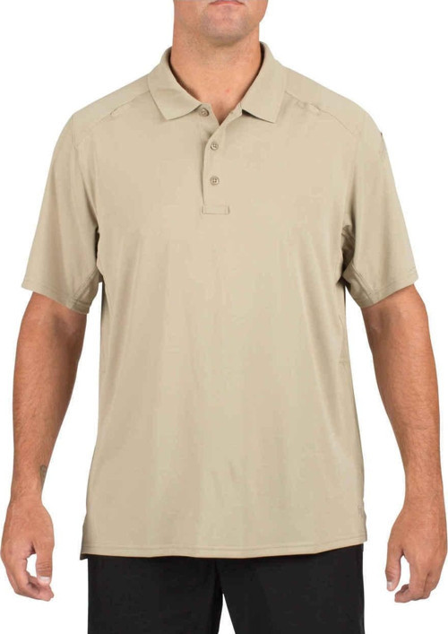 5.11 CHARCOAL S/S HELIOS POLO T-SHIRT