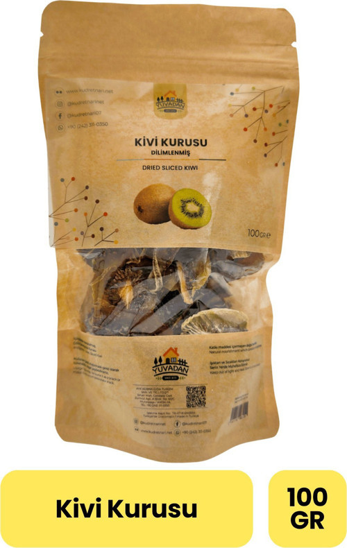Kivi Kurusu - 100 gr | Glütensiz atıştırmalık