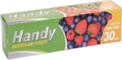 Buzdolabı Poşeti Orta Boy 24 x 38 - 30'lu
