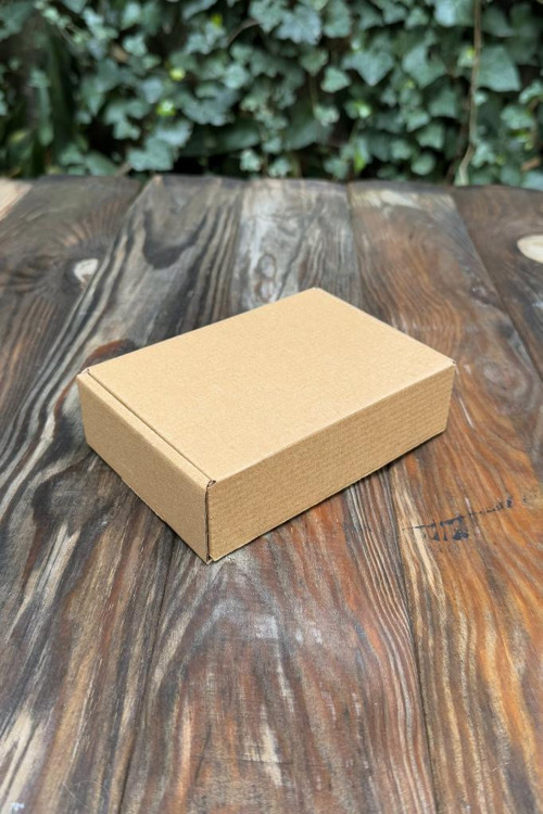 15x10x4cm Kilitli Kraft Kutu 25 Adet