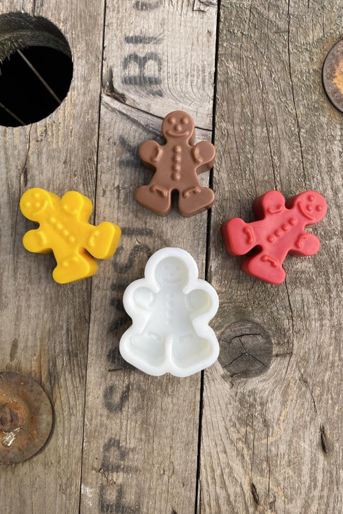 Cookie Adam Silikon Mum Kalıbı