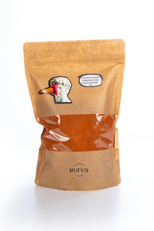 Turuncu Taş Tozu Boyası ( 1 kg )