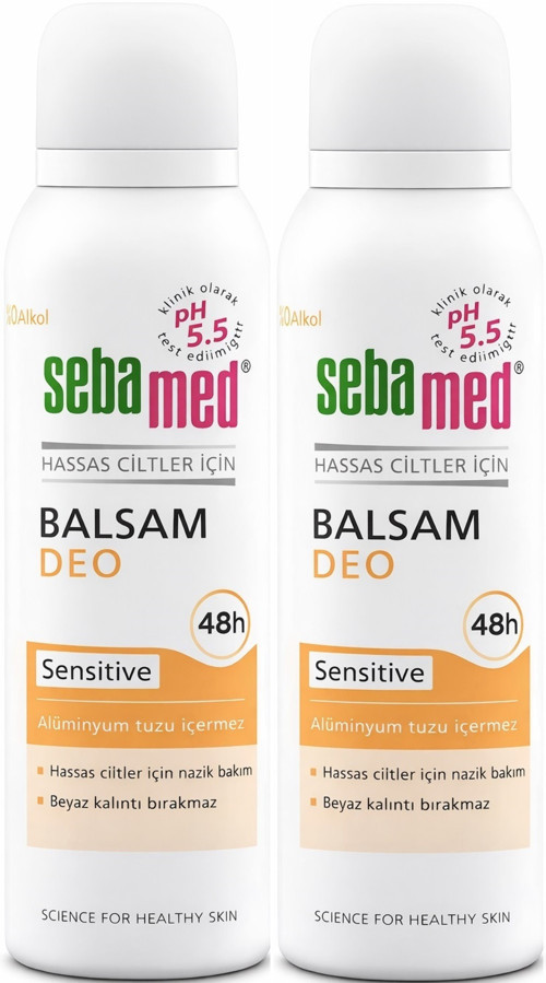 Deodorant Aerosol 150 ML Balsam - Sensitive/Hassas (2 Li Set)