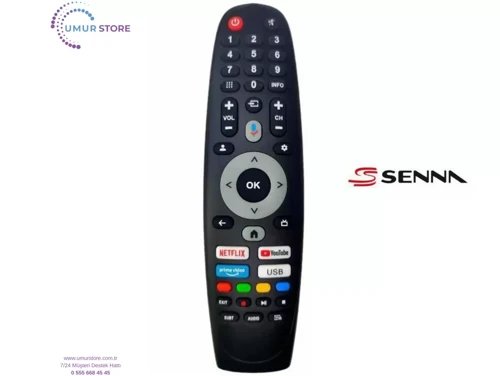 Senna İle Uyumlu 42SN9000F 4K Smart Tv Mikrofonlu Kumanda