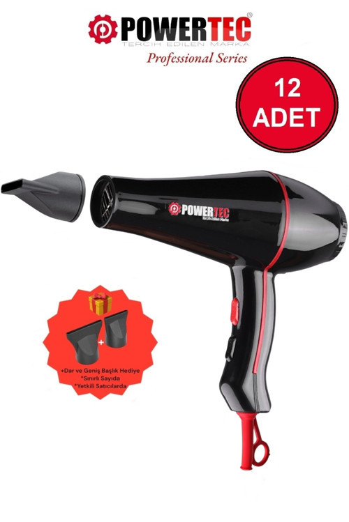 TR-601 Profesyonel Fön Makinesi 12 ADET