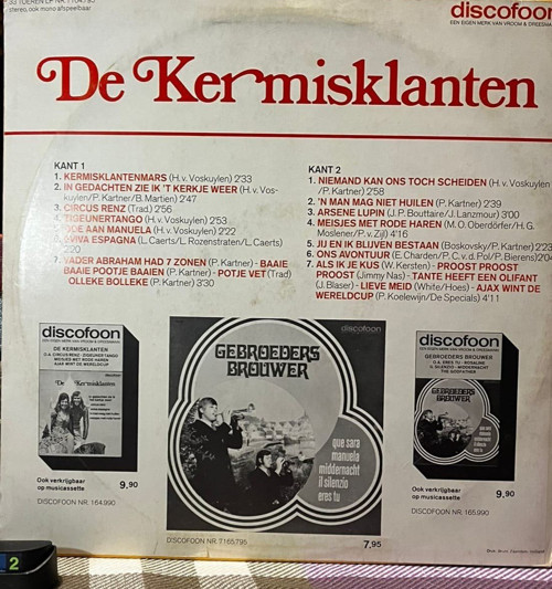 De Kermisklanten - In Gedachten Zie Ik Het Kerkje Weer Vinyl LP (Discofoon)