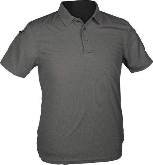 QUICK DRY POLO GRI T-SHIRT