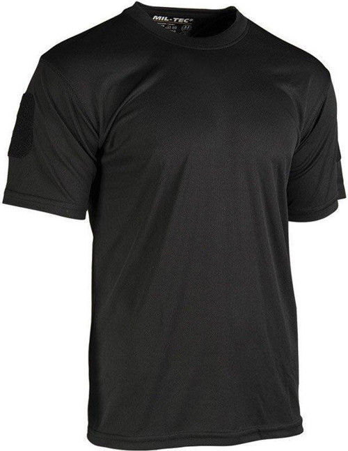 QUICK DRY SIYAH T-SHIRT