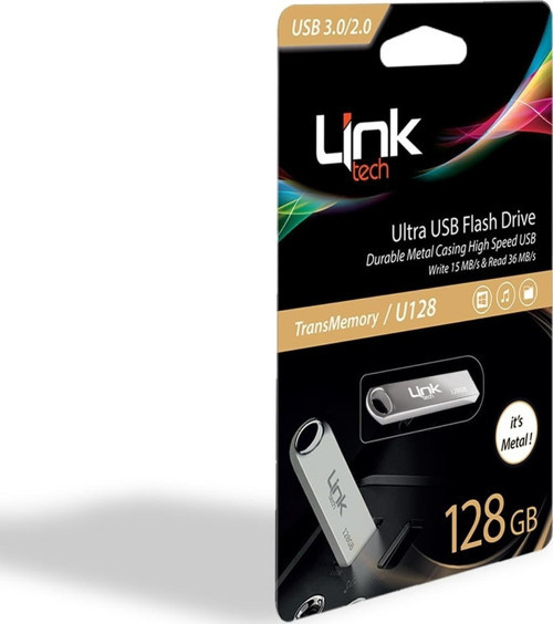 U128 Ultra 128gb Metal 36mb/s Usb Bellek