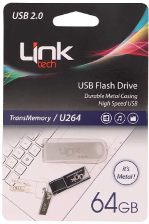 U264 Ultra 64gb Metal Usb Flash Bellek 25mb/s