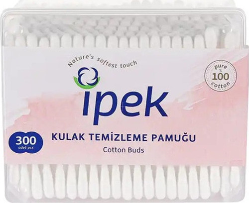 İpek Kulak Temizleme Pamuğu 300 Lü
