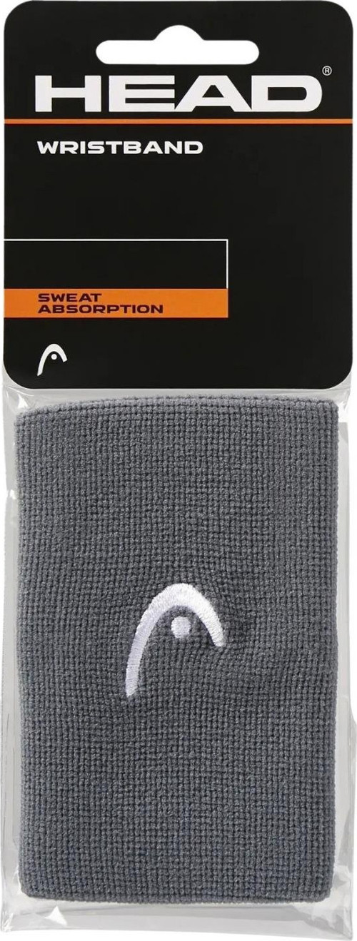 Wrist Band 5" Antrasit Tenis Bileklik Uzun