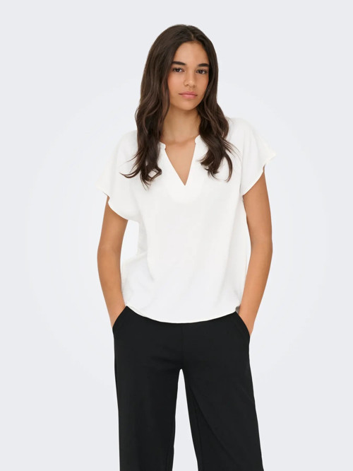 lion Life S/S Top Wvn Noos Kadın Bluz 15249287