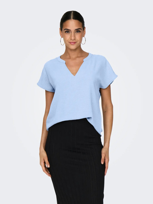 lion Life S/S Top Wvn Noos Kadın Bluz 15249287