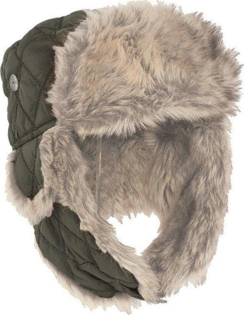 YESIL KURKLU PILOT SAPKA