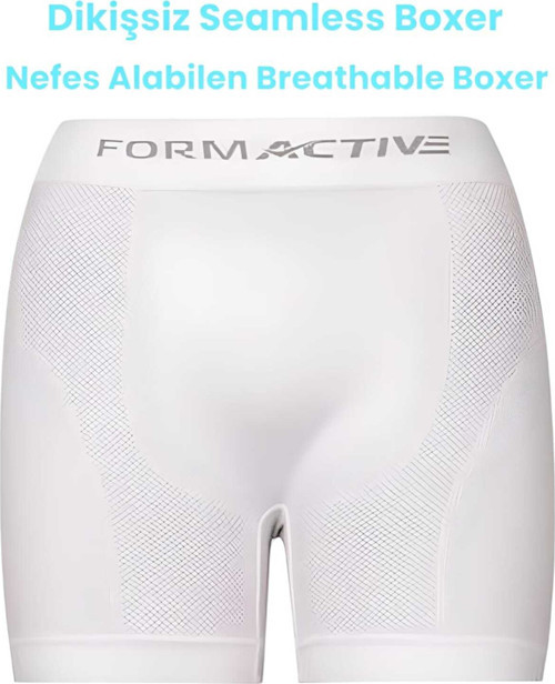 Erkek Dikişsiz/Seamless Nefes Alabilen Boxer