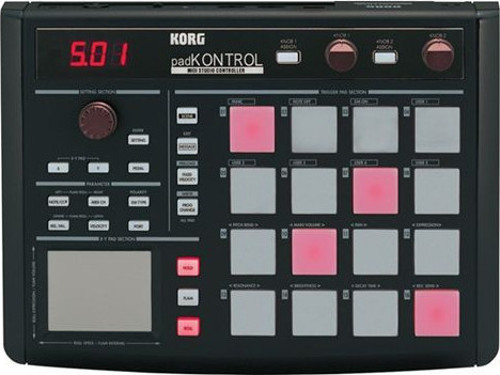 PADKONTROL | MIDI Studio Controller (16 Aydınlatmalı Pad)
