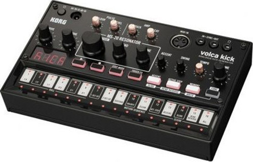 KDorg VOLCA KICK Bas-Kick Syntheziser | Analog Kick Generator - Siyah/Pembe