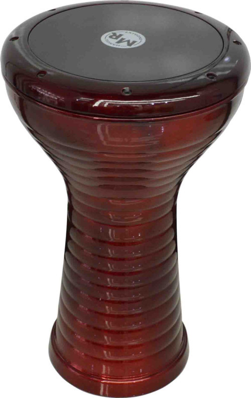 DDDWRD Döküm Darbuka (Bordo) | Desenli Gövde Profesyonel Aksam