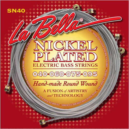 LB-SN40 Bas Gitar Teli (Super Steps) | Açık Çekirdek (Exposed Core) Yüksek Sustain