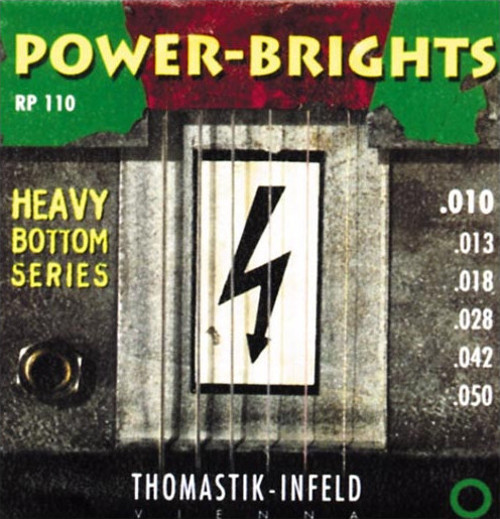 TH-RP110 Power-Brights Elektro Gitar Teli | Rock ve Metal İçin İdeal Parlak