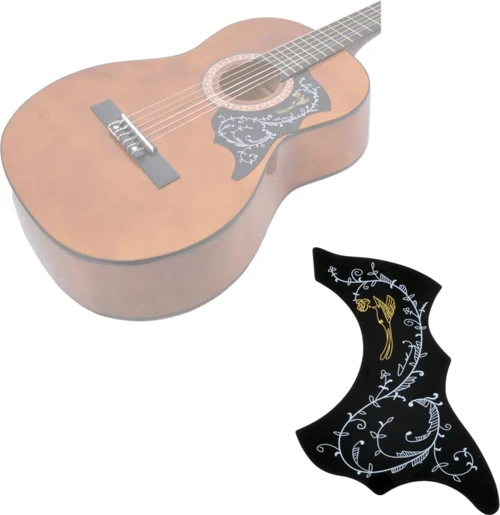 PG150 Desenli Gitar Pickguard | Dekoratif Tasarım Gitarınızı Korur