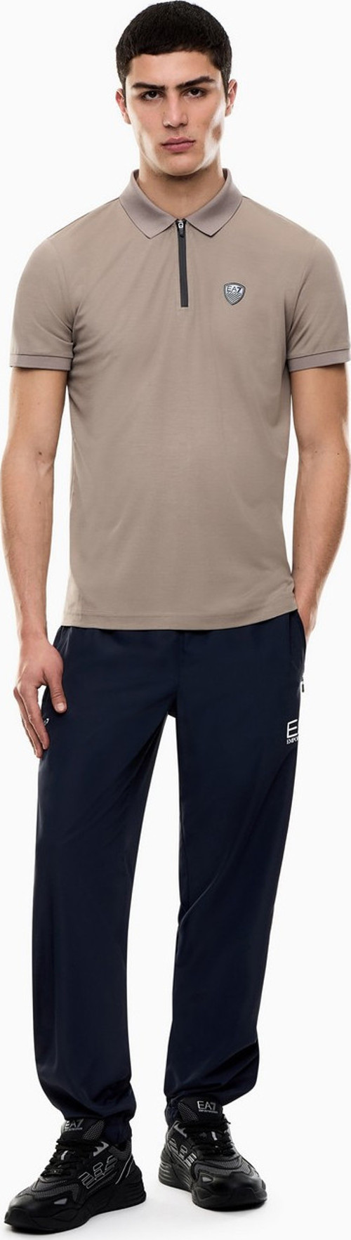 8NPF13PJRGZ-U6167 Train Premium Shield M Erkek Polo Tişört