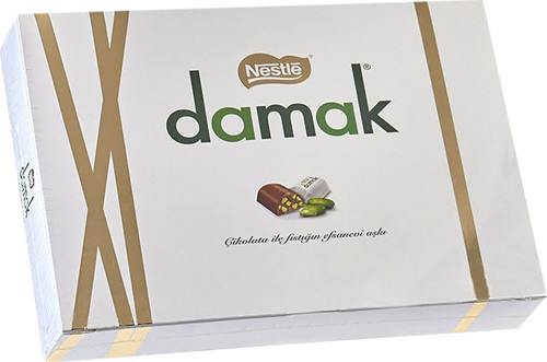 Damak Antep Fıstıklı Sütlü Çikolata 176,4 gr
