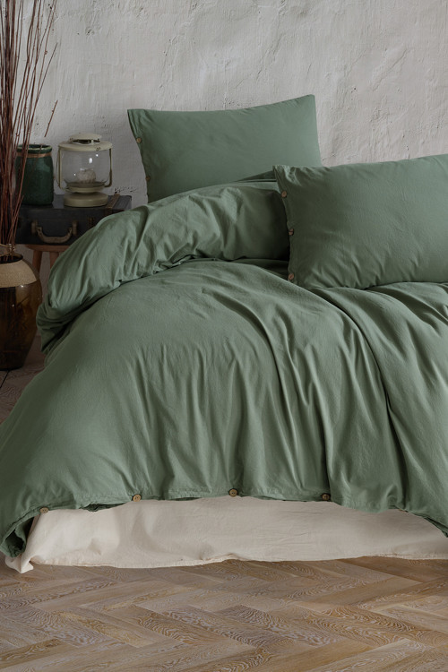 Olivy %100 Pamuklu Yıkamalı Tek Kişilik Nevresim Takımı 160x220 Olvtkt