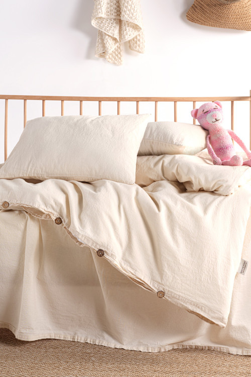 Luna Pamuklu Yıkamalı Yastık Kılıfı 2x35x45 Lnyk2