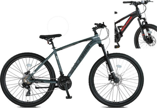2751 SOLARIS-M-MD ERKEK DAĞ BİSİKLETİ 460H 27.5 JANT 21 VİTES BLACK RED