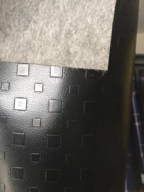 Pvc Dama Siyah Yer Muşambası Oto Zemin Kaplama En 2M X Boy 5M