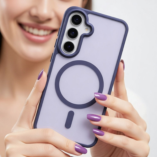 Samsung Galaxy S26 Plus Kılıf Kablosuz Şarj Uyumlu Mat Arka Yüzey Sio Kapak Telefon Kılıfı